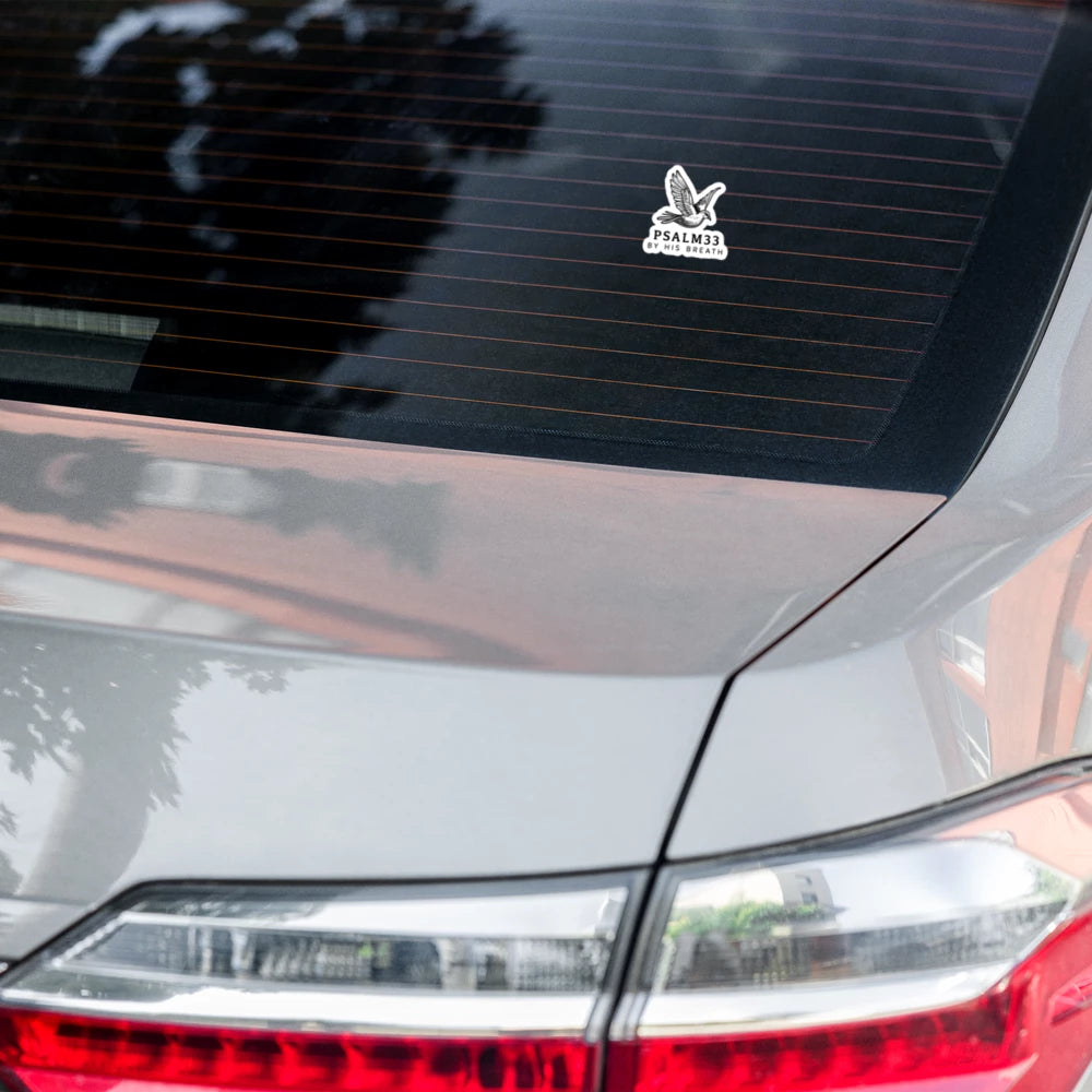 Psalm 33 Christian Kiss-Cut Stickers
